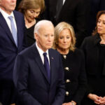 Tension Between Jill Biden, Kamala Harris at Carter Funeral