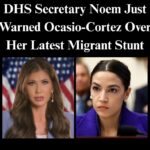 DHS Secretary Noem Just Warned Ocasio-Cortez Over Her Latest Migrant Stunt