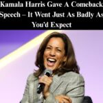 Kamala Harris Gave A Comeback Speech – It Went Just As Badly As You’d Expect