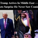 President Trump Arrives In Middle East, Gets Epic Surprise