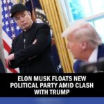 Musk Floats New Political Party Amid Clash With Trump