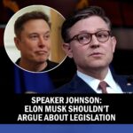 Speaker Johnson: Musk Shouldn’t Argue About Legislation