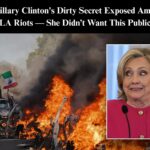 Clinton Mocked After Shutting Off Comments To ‘Delusional’ LA Riot Response