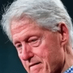Bill Clinton with tears in their eyes make the sad announcement…