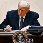 Breaking News. Donald Trump signs a decree to buy everything…