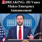 Vice President JD Vance Blows The Whistle with Announcement