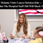 Melania Trump Visits Cancer-Stricken Children In D.C.