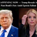 Trump Comes To Pam Bondi’s Defense Amid Epstein Controversy