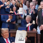 Trump signs ‘big, beautiful’ bill into law at White House July 4th picnic