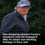 Trump slams unproductive holidays—then the taxpayer bill for his own trips comes to light.