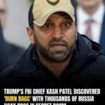 FBI Chief Patel Discovers Hidden Room Containing Burn Bags Full of Trump–Russia Documents