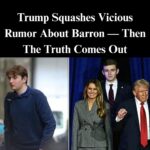 Trump Squashes Rumors About Barron Struggling At College