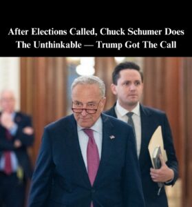 Schumer, Jeffries Make Move To End Shutdown By Contacting Trump