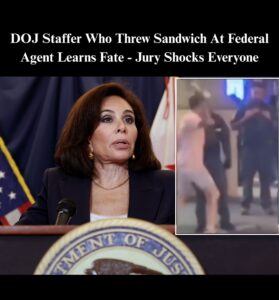 Verdict Drops In Case of Former DoJ Staffer Who Threw Sandwich At Fed