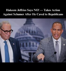 Jeffries Rips Democrats Over Deal to Reopen Government