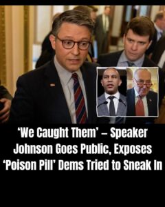 Speaker Johnson Accuses Democrats of Attempting to Insert ‘Poison Pill’ Provision Into Funding Bill