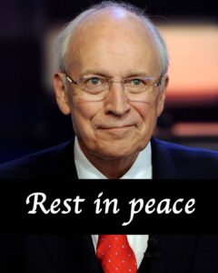 Former vice president Dick Cheney dies at 84!