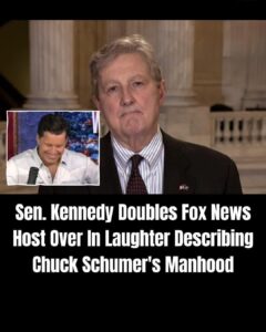 Sen. Kennedy Delivers Sharp-Witted Dig at Schumer While Critiquing Democratic Party Tensions