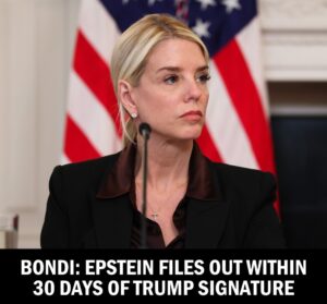 Bondi: Epstein Files Out Within 30 Days of Trump Signature