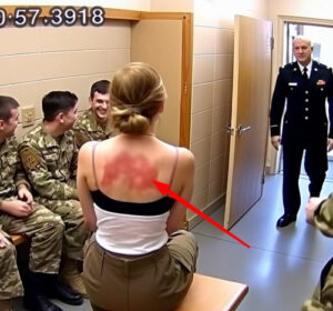 The soldiers began to laugh at the girl’s scars, until the general walked in and …